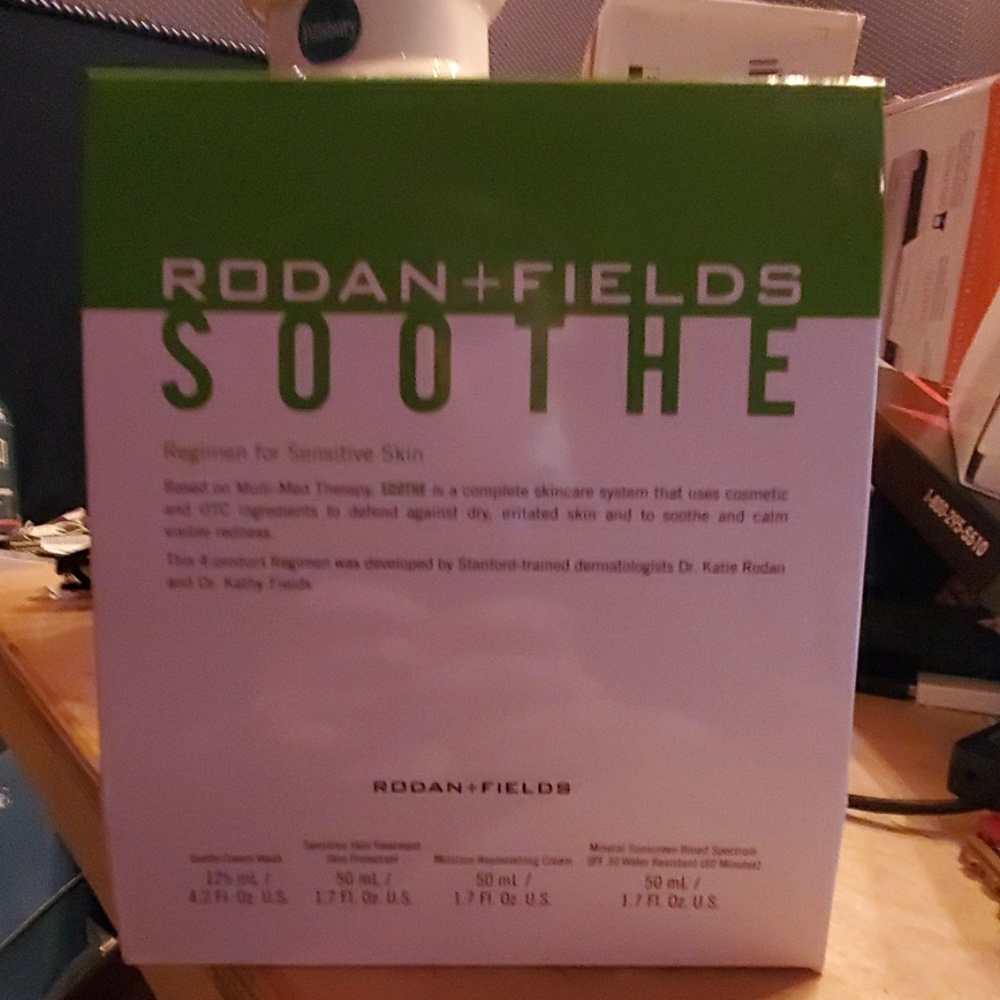 Rodan and Fields Soothe 4 Piece Regimen